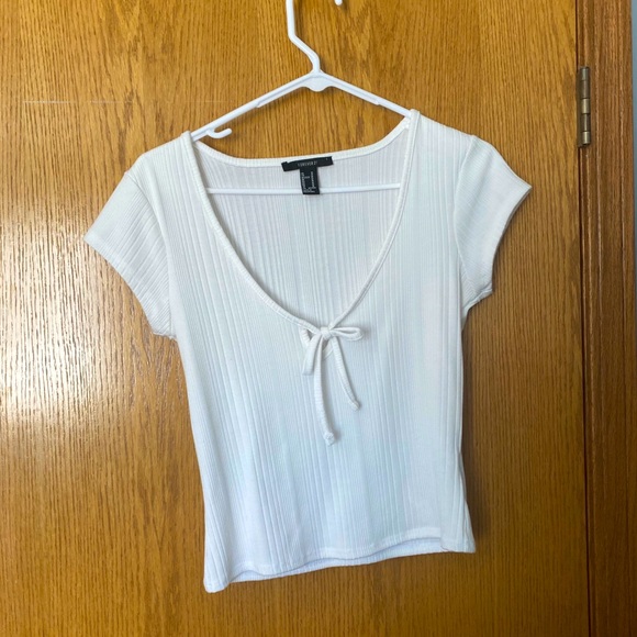 Black and white cropped top set - Picture 1 of 2